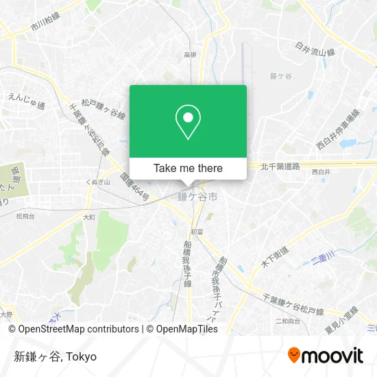 新鎌ヶ谷 map