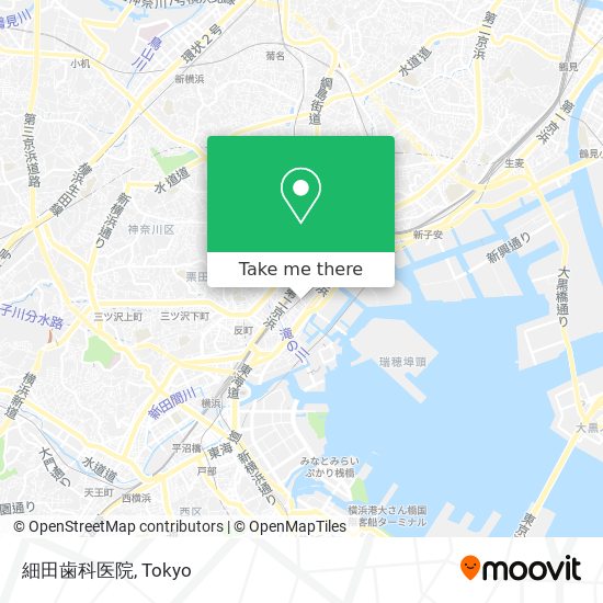 細田歯科医院 map