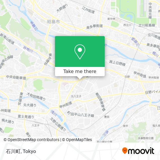 石川町 map
