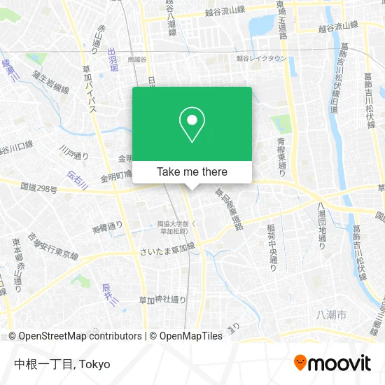 中根一丁目 map