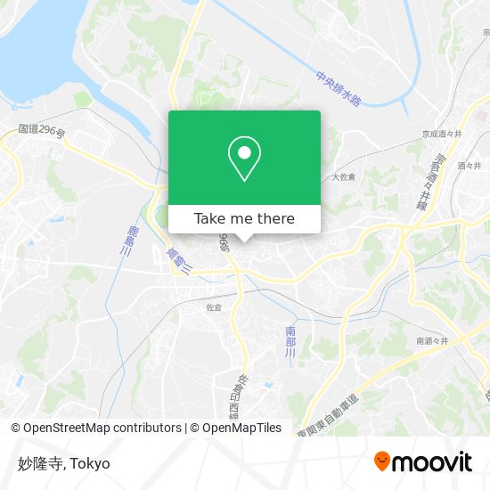 妙隆寺 map