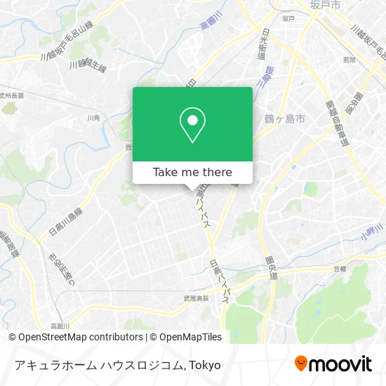 アキュラホーム ハウスロジコム map