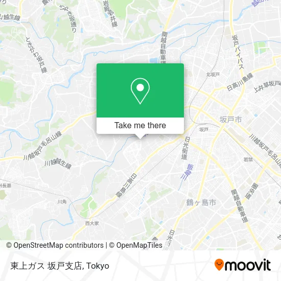 東上ガス 坂戸支店 map
