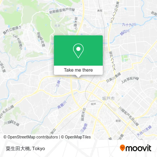 粟生田大橋 map