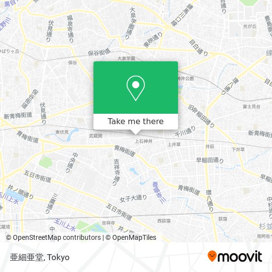 亜細亜堂 map