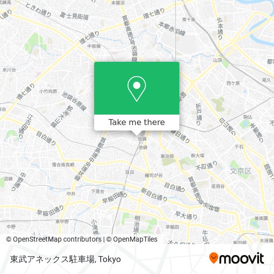 東武アネックス駐車場 map