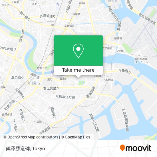 鶴澤勝造碑 map