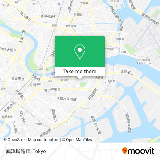 Tsurusawa Katsuzou Monument map