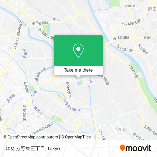ゆめみ野東三丁目 map