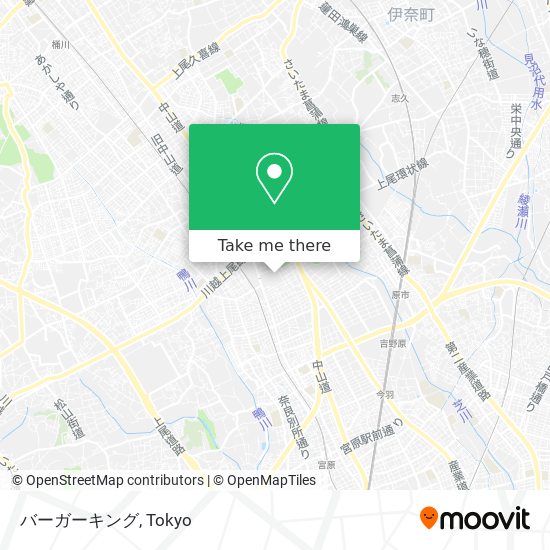 バーガーキング map