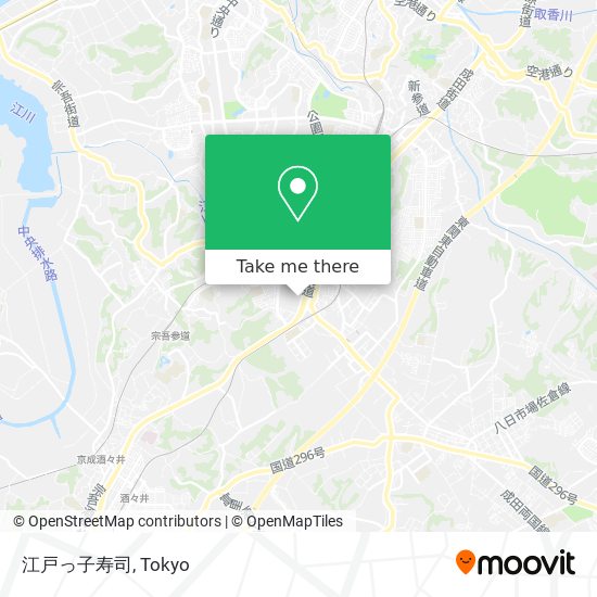 江戸っ子寿司 map