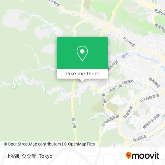 上宿町会会館 map