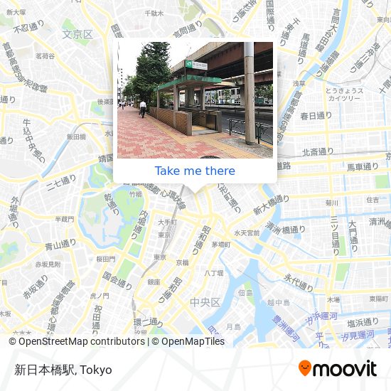 新日本橋駅 map