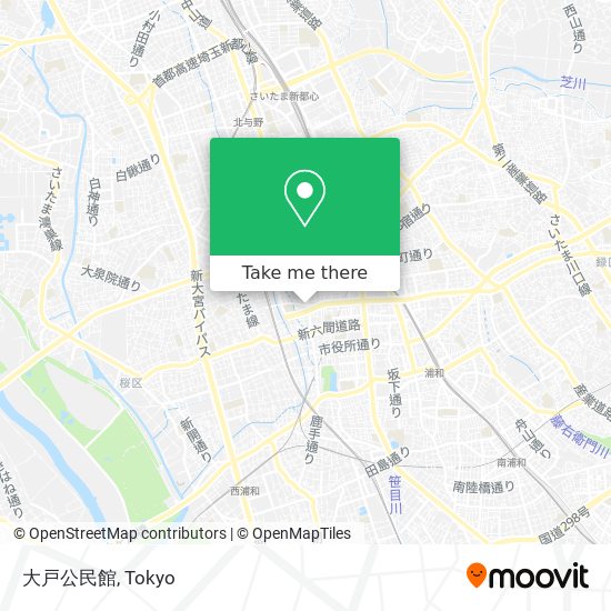 大戸公民館 map