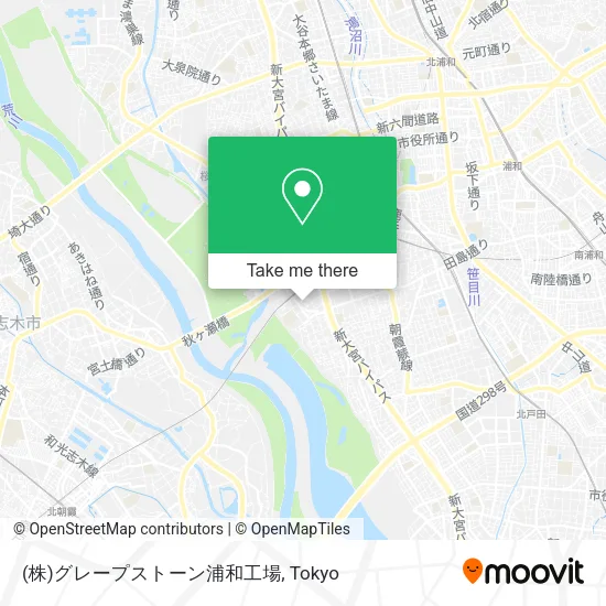 (株)グレープストーン浦和工場 map