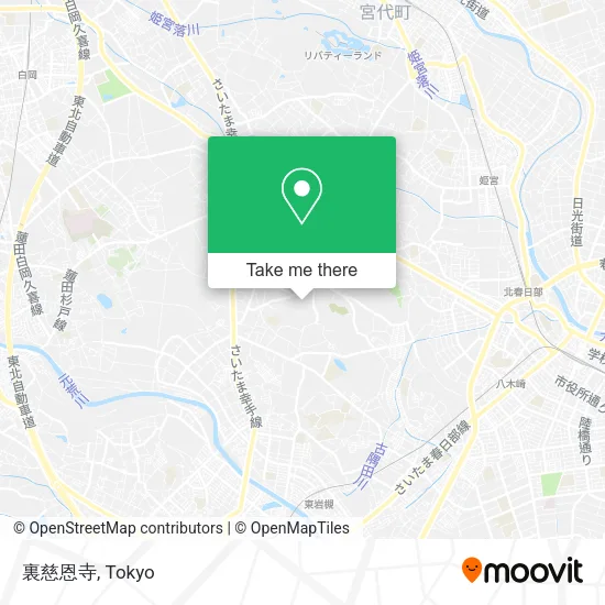 裏慈恩寺 map