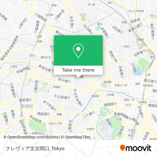 クレヴィア文京関口 map
