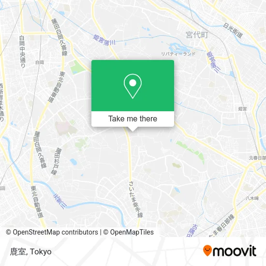 鹿室 map