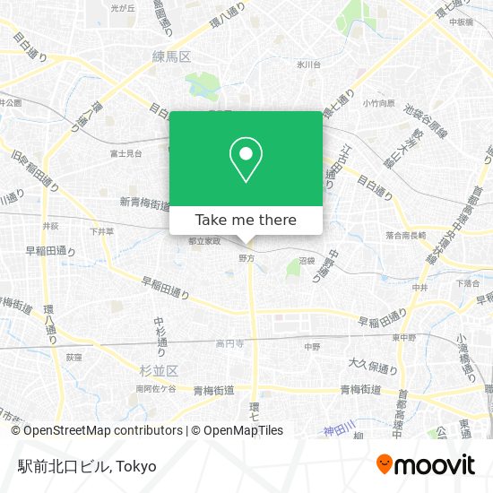 駅前北口ビル map