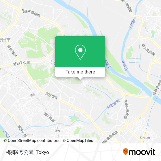 梅郷9号公園 map
