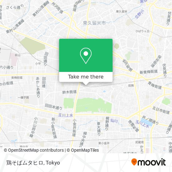 鶏そばムタヒロ map