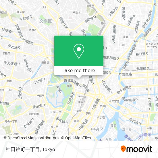 神田錦町一丁目 map