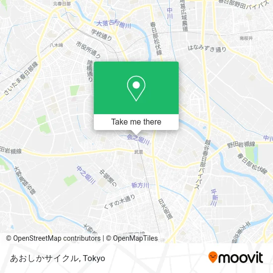 あおしかサイクル map