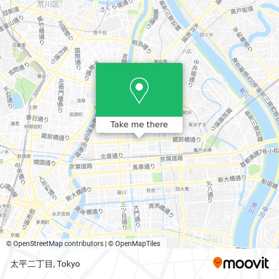 太平二丁目 map