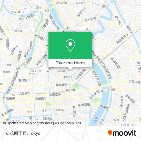 立花四丁目 map
