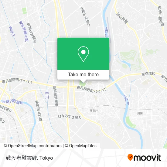 戦没者慰霊碑 map