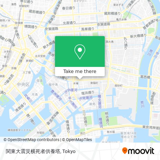 関東大震災横死者供養塔 map