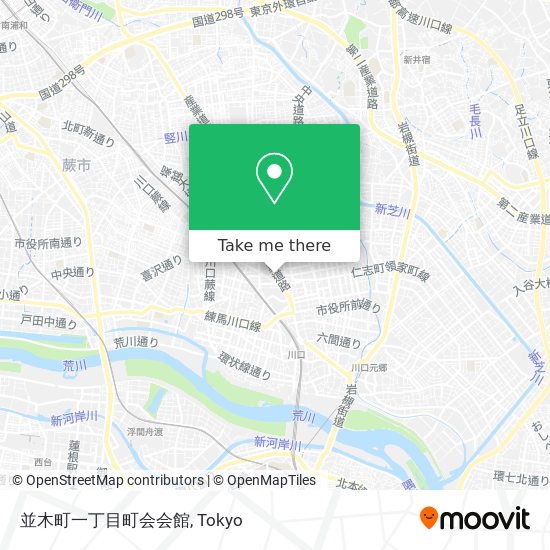 並木町一丁目町会会館 map