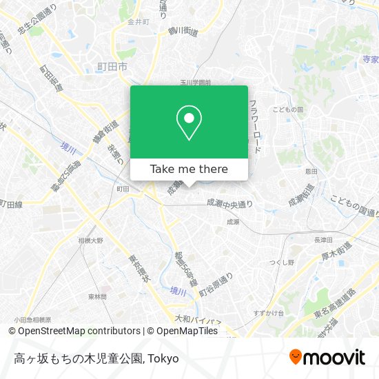 高ヶ坂もちの木児童公園 map