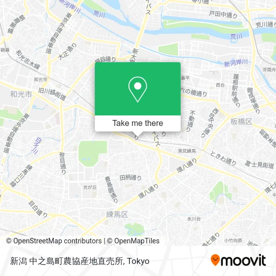 新潟 中之島町農協産地直売所 map