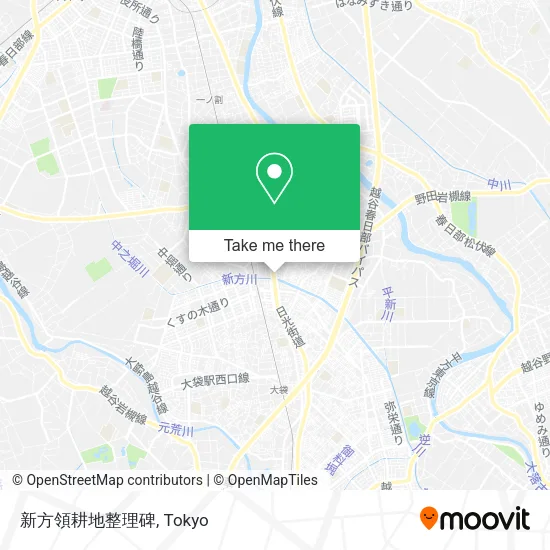 新方領耕地整理碑 map