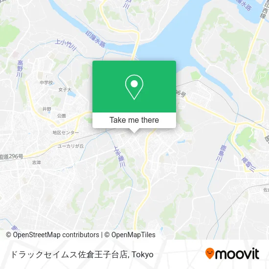 ドラックセイムス佐倉王子台店 map