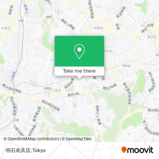 明石表具店 map