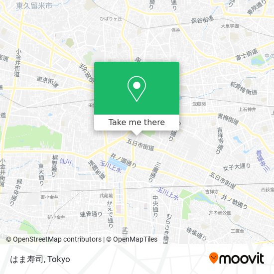 はま寿司 map