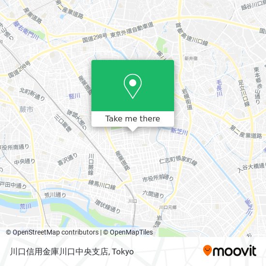 川口信用金庫川口中央支店 map