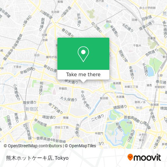 熊木ホットケーキ店 map
