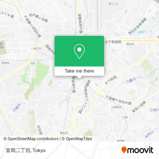 富岡二丁目 map