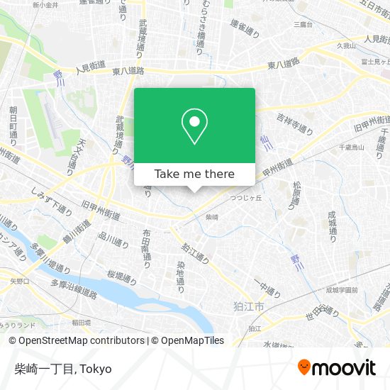 柴崎一丁目 map