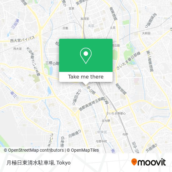 月極日東清水駐車場 map