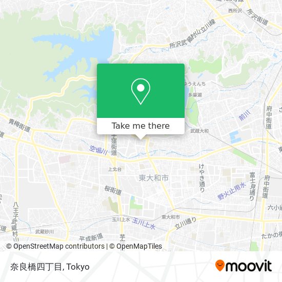 奈良橋四丁目 map