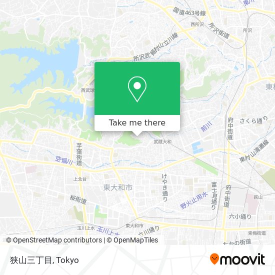 狭山三丁目 map