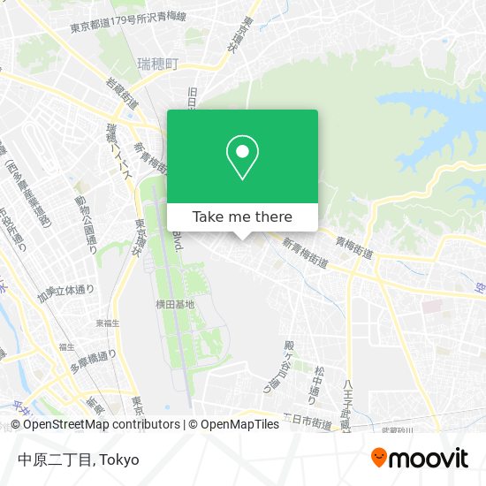 中原二丁目 map