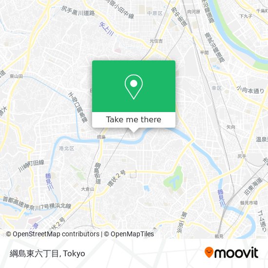 綱島東六丁目 map