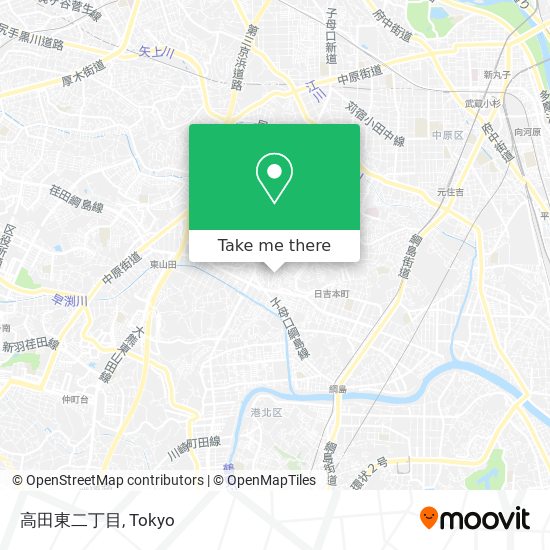 高田東二丁目 map