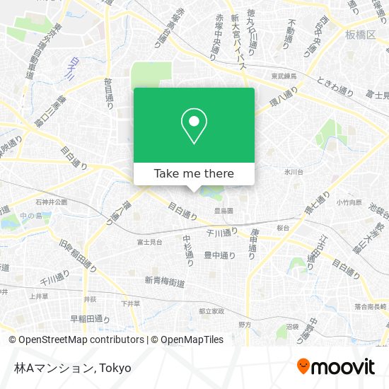 林Aマンション map