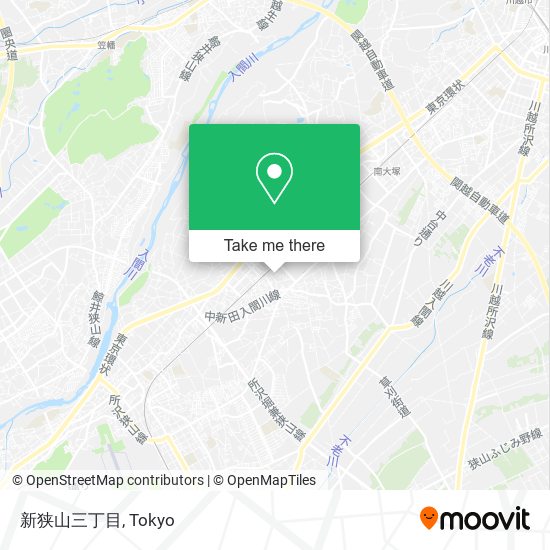 新狭山三丁目 map